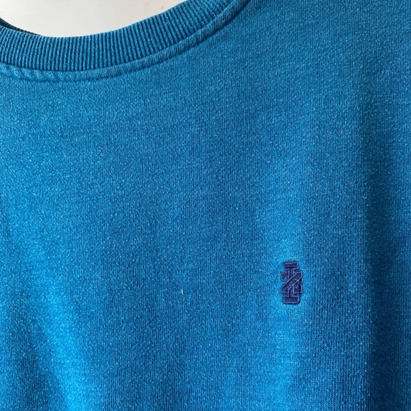 Teal crew neck sweatshirt - Picture 2 of 3